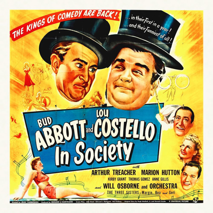 Picture of ABBOTT AND COSTELLO - IN SOCIETY