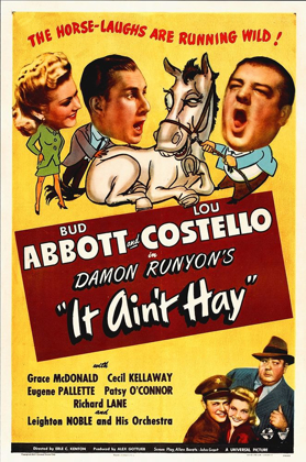 Picture of ABBOTT AND COSTELLO - IT AINT HAY