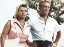 Picture of SENTA BERGER WITH KIRK DOUGLAS
