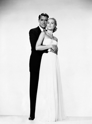 Picture of CARY GRANT WITH GRACE KELLY