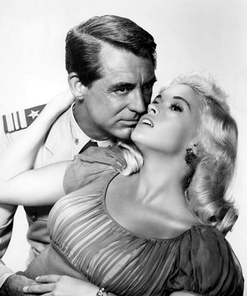 Picture of CARY GRANT WITH JAYNE MANSFIELD - KISS THE FOR ME