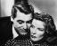 Picture of CARY GRANT WITH KATHERINE HEPBURN - BRINGING UP BABY
