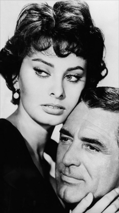 Picture of CARY GRANT WITH SOPHIA LOREN