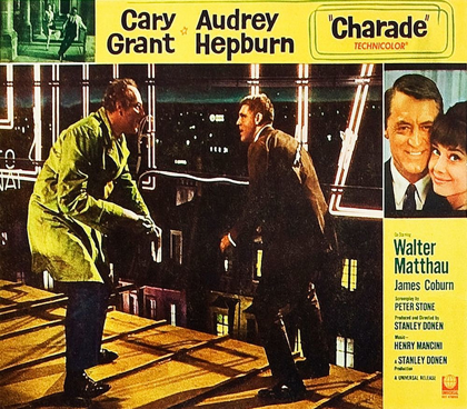 Picture of CARY GRANT - CHARADE - LOBBY CARD