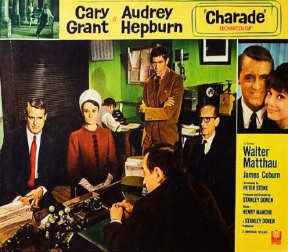 Picture of CARY GRANT - CHARADE - LOBBY CARD