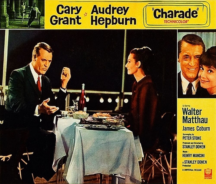 Picture of CARY GRANT - CHARADE - LOBBY CARD