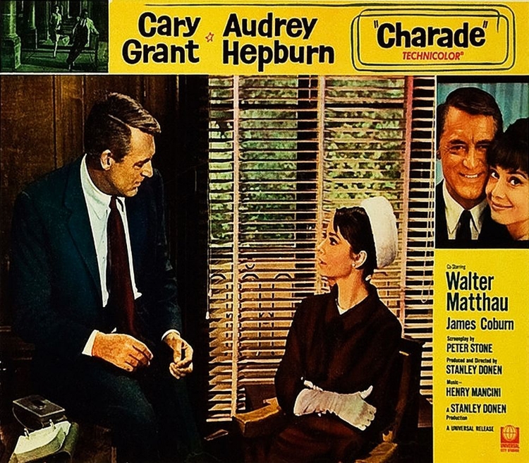 Picture of CARY GRANT - CHARADE - LOBBY CARD