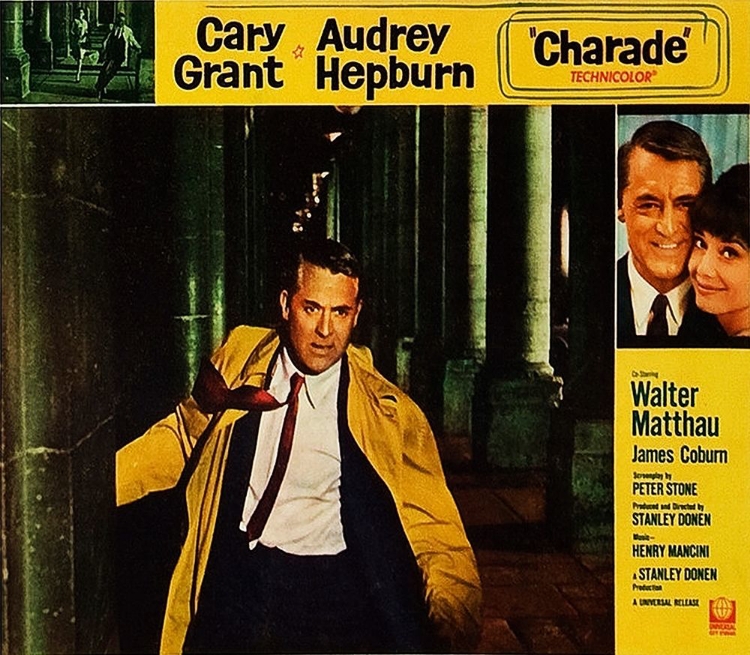 Picture of CARY GRANT - CHARADE - LOBBY CARD