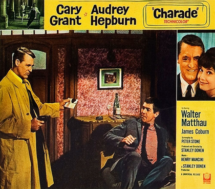 Picture of CARY GRANT - CHARADE - LOBBY CARD