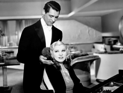 Picture of CARY GRANT WITH MAE WEST - IM NO ANGEL