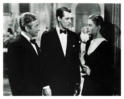 Picture of CARY GRANT, CLAUDE RAINS AND INGRID BERGMAN - NOTORIOUS