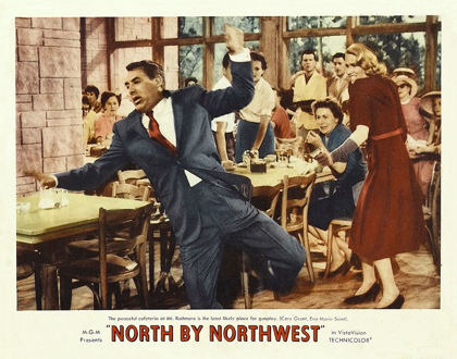 Picture of NORTH BY NORTHWEST - LOBBY CARD