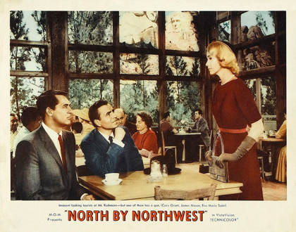 Picture of NORTH BY NORTHWEST - LOBBY CARD