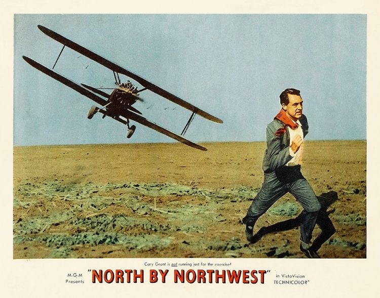 Picture of NORTH BY NORTHWEST - LOBBY CARD