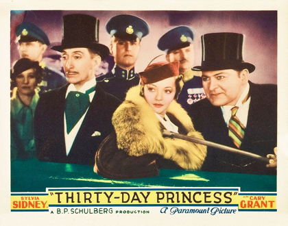 Picture of THIRTY DAY PRINCESS - LOBBY CARD