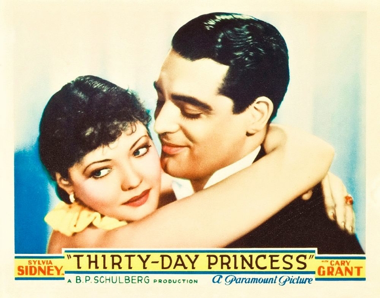 Picture of THIRTY DAY PRINCESS - LOBBY CARD