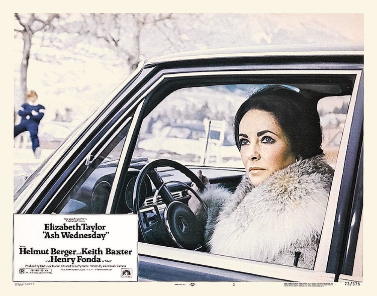 Picture of ELIZABETH TAYLOR - ASH WEDNESDAY - LOBBY CARD