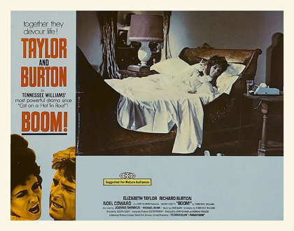 Picture of ELIZABETH TAYLOR - BOOM! - LOBBY CARD