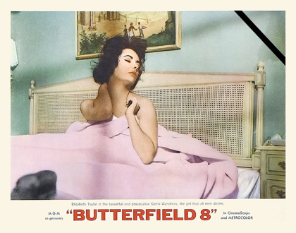 Picture of ELIZABETH TAYLOR - BUTTERFIELD 8 - LOBBY CARD