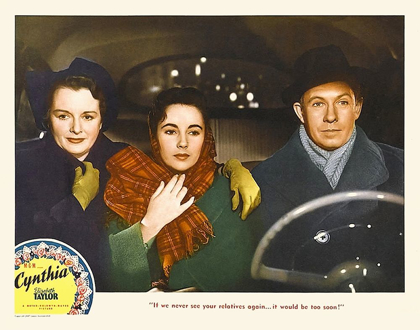 Picture of ELIZABETH TAYLOR - CYNTHIA - LOBBY CARD