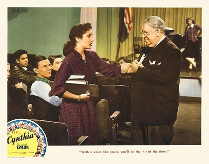 Picture of ELIZABETH TAYLOR - CYNTHIA - LOBBY CARD