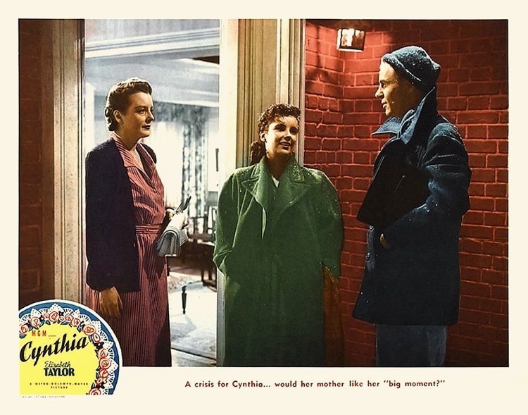 Picture of ELIZABETH TAYLOR - CYNTHIA - LOBBY CARD