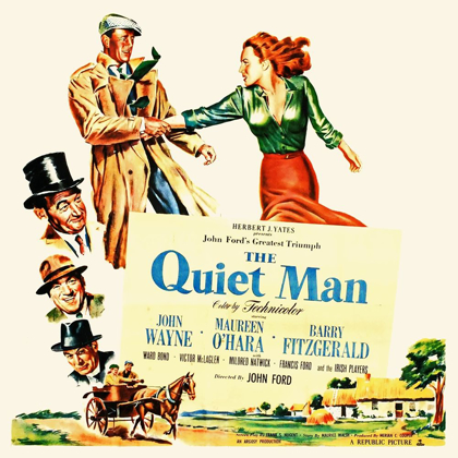 Picture of THE QUIET MAN - JOHN WAYNE AND MAUREEN OHARA