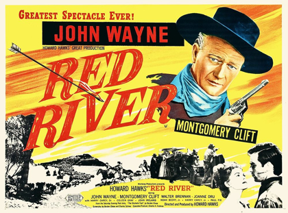 Picture of RED RIVER - JOHN WAYNE AND MONTGOMERY CLIFT