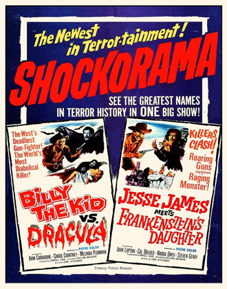 Picture of DOUBLE FEATURE - BILLY THE KID VS. DRACULA AND JESSE JAMES MEETS FRANKENSTEINS DAUGHTER