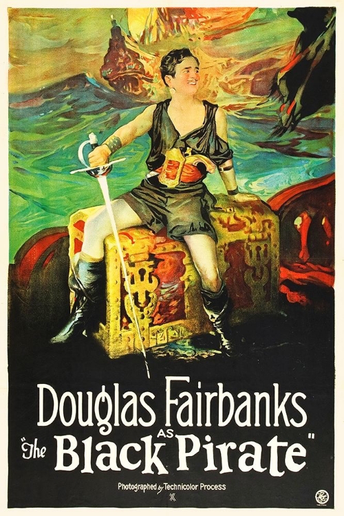 Picture of THE BLACK PIRATE - DOUGLAS FAIRBANKS