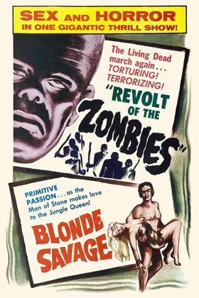 Picture of DOUBLE FEATURE - REVOLT OF THE ZOMBIES AND BLONDE SAVAGE