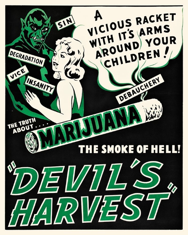 Picture of THE DEVILS HARVEST - THE TRUTH ABOUT MARIJUANA...THE SMOKE OF HELL