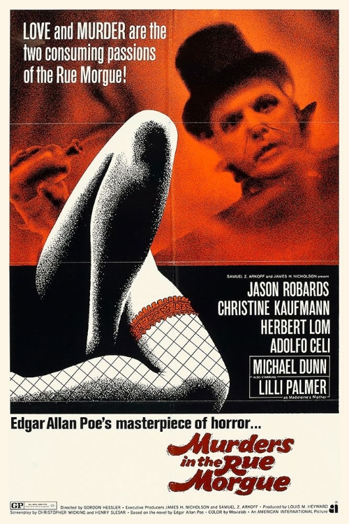 Picture of MURDERS OF THE RUE MORGUE - ONE SHEET
