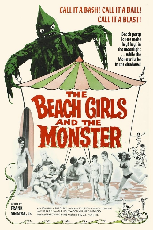 Picture of THE BEACH GIRLS AND THE MONSTER
