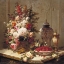 Picture of FLORAL COMPOSITION ON A TABLE