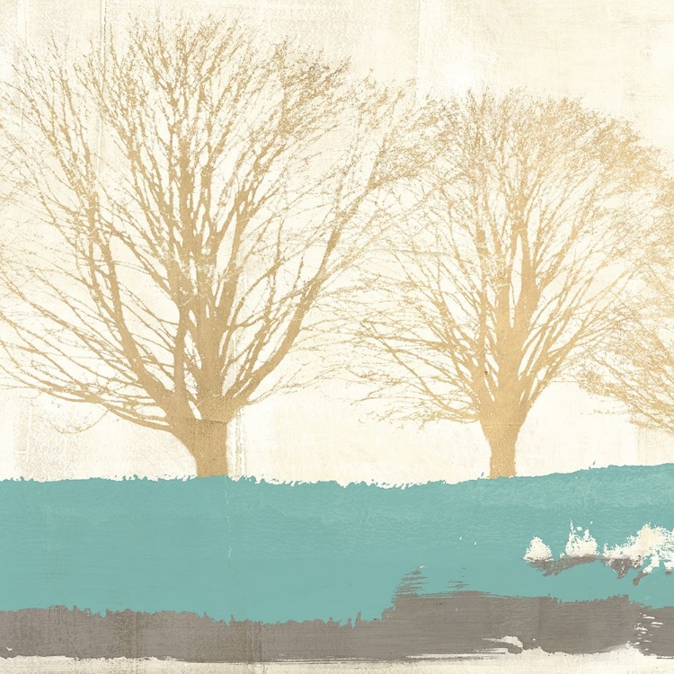 Picture of TREE LINES GOLD