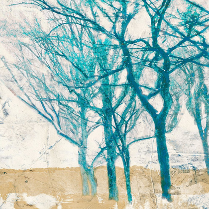 Picture of TURQUOISE TREES II