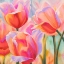 Picture of TULIPS IN WONDERLAND II