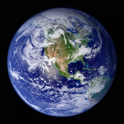 Picture of EARTH VIEW FROM SPACE (NORTH AMERICA)
