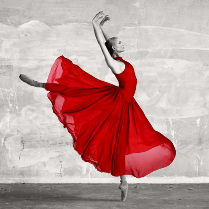 Picture of BALLERINA IN RED (DETAIL)