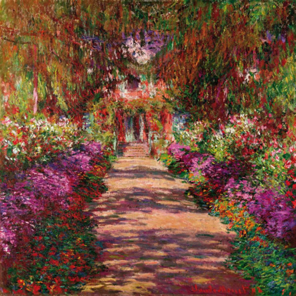 Picture of PATH IN MONETS GARDEN GIVERNY