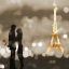 Picture of A DATE IN PARIS (BW, DETAIL)