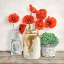 Picture of FLORAL COMPOSITION WITH MASON JARS II