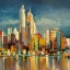 Picture of MANHATTAN AQUA- DETAIL