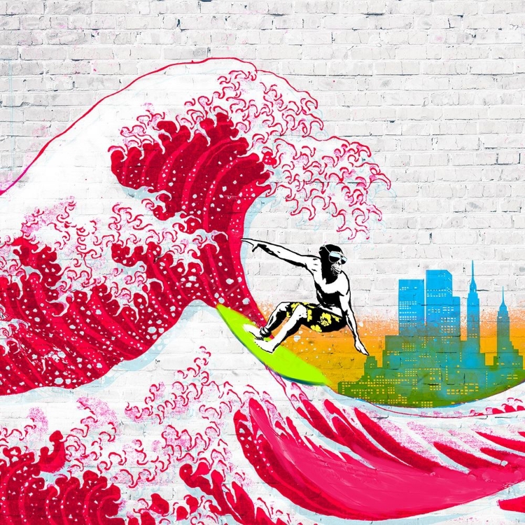 Picture of SURFIN NYC (DETAIL)