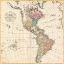 Picture of MAP OF NORTH AMERICA AND SOUTH AMERICA, 1796
