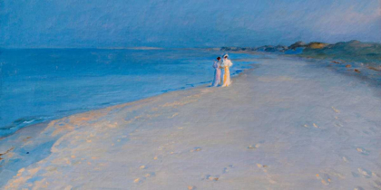 Picture of SUMMER EVENING AT THE SOUTH BEACH, SKAGEN