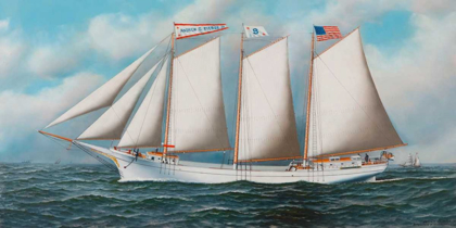 Picture of THREE MASTED SCHOONER ANDREW C. PIERCE