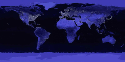 Picture of EARTH AT NIGHT 