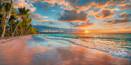 Picture of BEACH IN MAUI, HAWAII, AT SUNSET